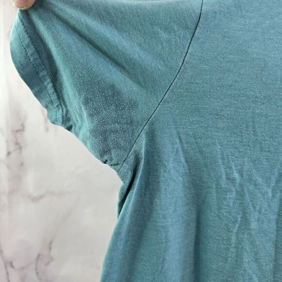 Prana T Shirt Mens Small Short Sleeve Pocket Organic Cotton Pocket Crew - Picture 10 of 11